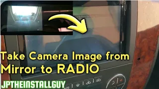 Move Rear Camera Image from Mirror to RADIO