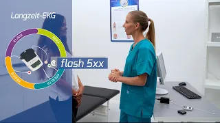 Anwendervideo flash 5xx/Langzeit-EKG