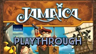 Jamaica Board Game I Playthrough (4 Players)
