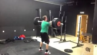 Power Clean + Bulgarian Power Clean 105 x 1+1 by Björgvin Karl Gudmundsson