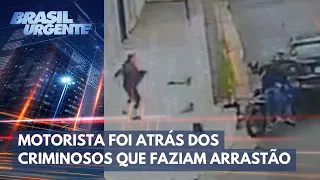 Motorista persegue ladrões que faziam arrastão no Jaçanã, em São Paulo | Brasil Urgente