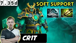 Cr1t Earth Spirit Soft Support - Dota 2 Patch 7.35d Pro Pub Gameplay