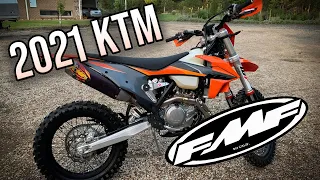 2021 KTM 450 EXC-F // FMF vs STOCK Exhaust