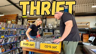 21 Thrift Shops in 4 Hours! Resellers Thrifting for Profit!