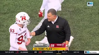 Rutgers kicker gets confused and doesn't kick the ball