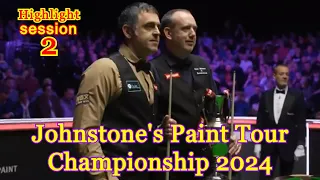 Ronnie O'Sullivan vs Mark J Williams Final Highlight Tour Championship 2024 session 2