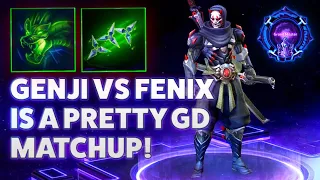 Genji Dragonblade - GENJI VS FENIX IS A PRETTY GOOD MATCHUP! - Grandmaster Storm League
