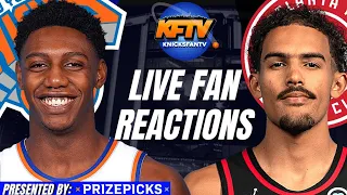 New York Knicks vs. Atlanta Hawks Post Game Fan Reactions