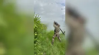 Захисники ССО одним пострілом із ПЗРК «Stinger» знищили ворожий БпЛА