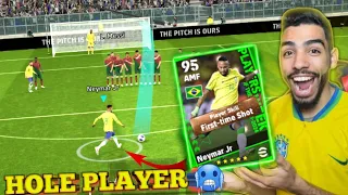 NEYMAR FIRST HOLE PLAYER CARD IN EFOOTBALL 🔥🐐 PACK OPENING + GAMEPLAY