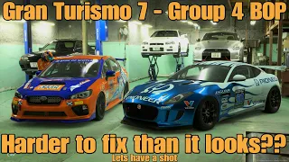 Gran Turismo 7...Group 4 balance of performance - Harder to fix than it looks??