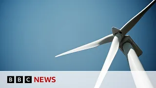 Race to recycle wind turbines in Denmark - BBC News