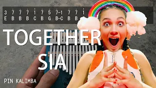 "Together" Sia Kalimba cover with tabs