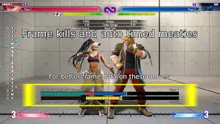 SF6 Kimberly: Auto Timed Meaties and Frame Kills