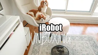 iROBOT ROOMBA i7 BRAAVAJET M6 UNBOXING // How to keep your house clean with pets