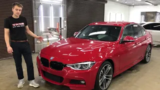 Детейлинг BMW 340. Цвет просто огонь! Керамика творит чудеса.