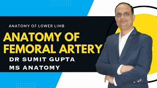 Femoral Artery Anatomy 3D : Origin, Course, Branches and relations