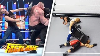 WWE Fastlane 2016 Roman Reigns vs. Dean Ambrose vs. Brock Lesnar