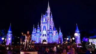 Magic Kingdom 2022 Night Walking Tour in 4K | Walt Disney World Orlando Florida July 2022