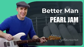 Better Man Guitar Lesson | Pearl Jam