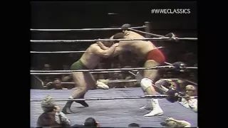 Ernie Ladd vs Bruno Sammartino 3/11/76