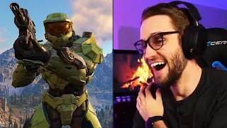 HALO INFINITE CAMPAIGN REACTION... DID I CRY?! (Halo Gameplay Reveal Trailer Reaction)