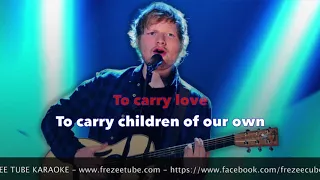 Ed Sheeran - Perfect - Karaoke con testo