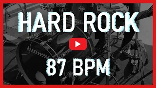Hard Rock Drum Track 87 BPM Rock Drum Beat Backing Track (Track ID-50)