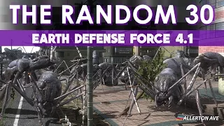 The Random 30 - Earth Defense Force 4.1 - Bug Battling Gameplay