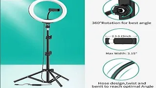 Ring fill Light 26 Cm/10 inch review in hindi/urdu || Ring light with stand under 1000||Techno Sangs