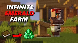 Infinite Emerald trick in Minecraft 1.19/1.20 (Java/Bedrock) EMERALD FARM!