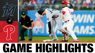 Marlins vs. Phillies Game Highlights (9/6/22) | MLB Highlights