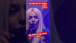 Ava Max live in Cologne: Opening | Her final Europe Concert | May 22, 2023 My Head & My Heart