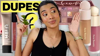 Affordable Dupes For Popular High End Makeup Products | Rare Beauty, Huda Beauty, Smashbox Etc