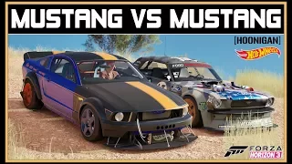 Forza Horizon 3 - HOONIGAN vs HOT WHEELS - MUSTANG vs MUSTANG