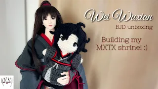 Wei Wuxian Ringdoll Unboxing & Review! // my first bjd!