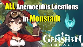 Every Mondstadt Anemoculus Location!