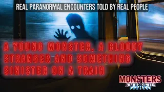 A YOUNG MONSTER, BLOODY STRANGER & SOMETHING SINISTER ON A TRAIN - SPOOKY STORIES TO CREEP YOU OUT
