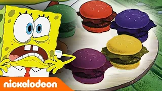 SpongeBob | Nickelodeon Arabia | سبونج بوب | فطائر كرابي ملونة