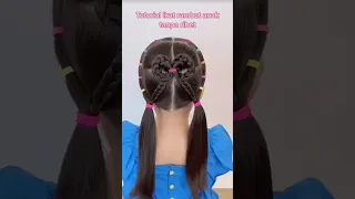 Tutorial Ikat rambut anak