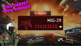 Grind you WANT to play! | Mig-29 tech tree grind experience! 🔥🔥(MUST WATCH) | Incredible plays! 😱