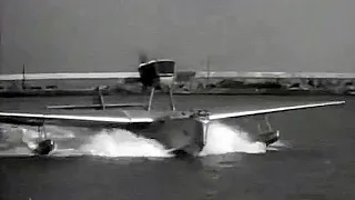 Самолёт МП-1 в к/ф "Гибель "Орла" (1940) / Beriev MP-1 in the film "Disappearance of 'The Eagle'"