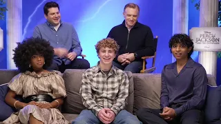 Percy Jackson and the Olympians Disney+ Series Press Conference
