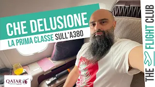 Che delusione di First Class !!! Qatar ha ragione la sua Prima classe non è bella come la sua QSuite