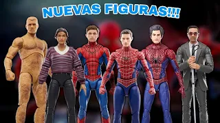 FINALMENTE REVELADAS!!! | Nuevas figuras Marvel Legends de Spider-Man No Way Home