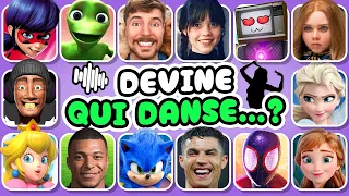 Devine qui DANSE...! 🎶 | Skibidi Toilet, Mercredi, Mbappé, Ronaldo, Sonic, TV Woman