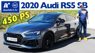 2020 Audi RS5 Sportback (F5 FL) - Kaufberatung, Test deutsch, Review, Fahrbericht Ausfahrt.tv