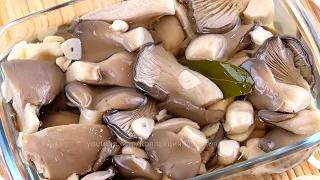 Соленые грибы вешенки за сутки! Рецепт быстрой засолки грибов горячим способом! Грибы без уксуса
