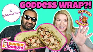 Dunkin' Green Goddess Dunkin' Wrap Review