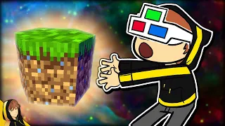 Trying 4D MINECRAFT is absolutely INSANE!!!
